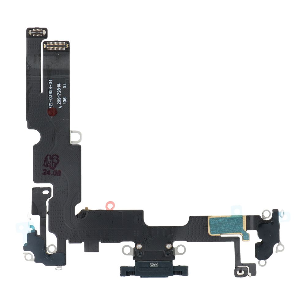 Įkrovimo lankstus USB IPHONE 14 Plus juodas (ištrauktas)