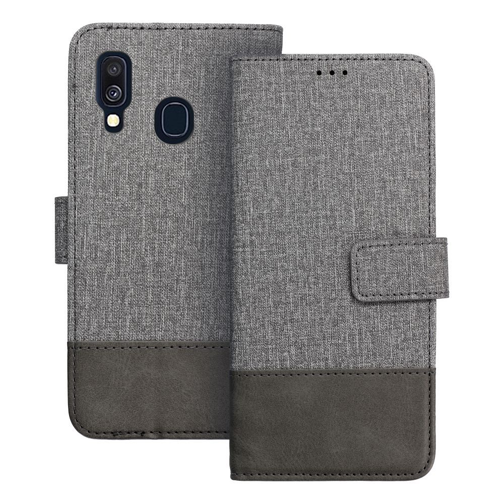 GOMMA knygelė Samsung A40 pilka