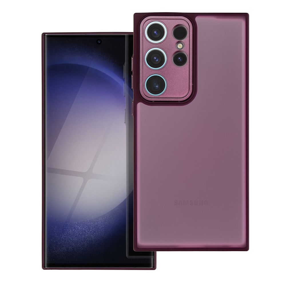 VARIETE dėklas telefonui SAMSUNG S23 Ultra violetinė