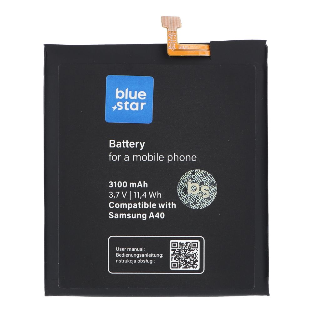 Baterija Samsung A40 3100 mAh Blue Star Premium