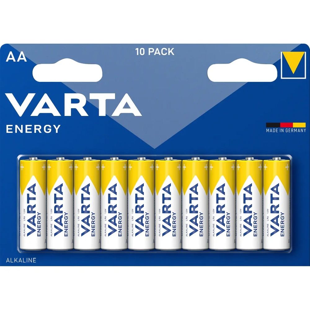 VARTA šarminė baterija R6 (AA) Energy 10 vnt.