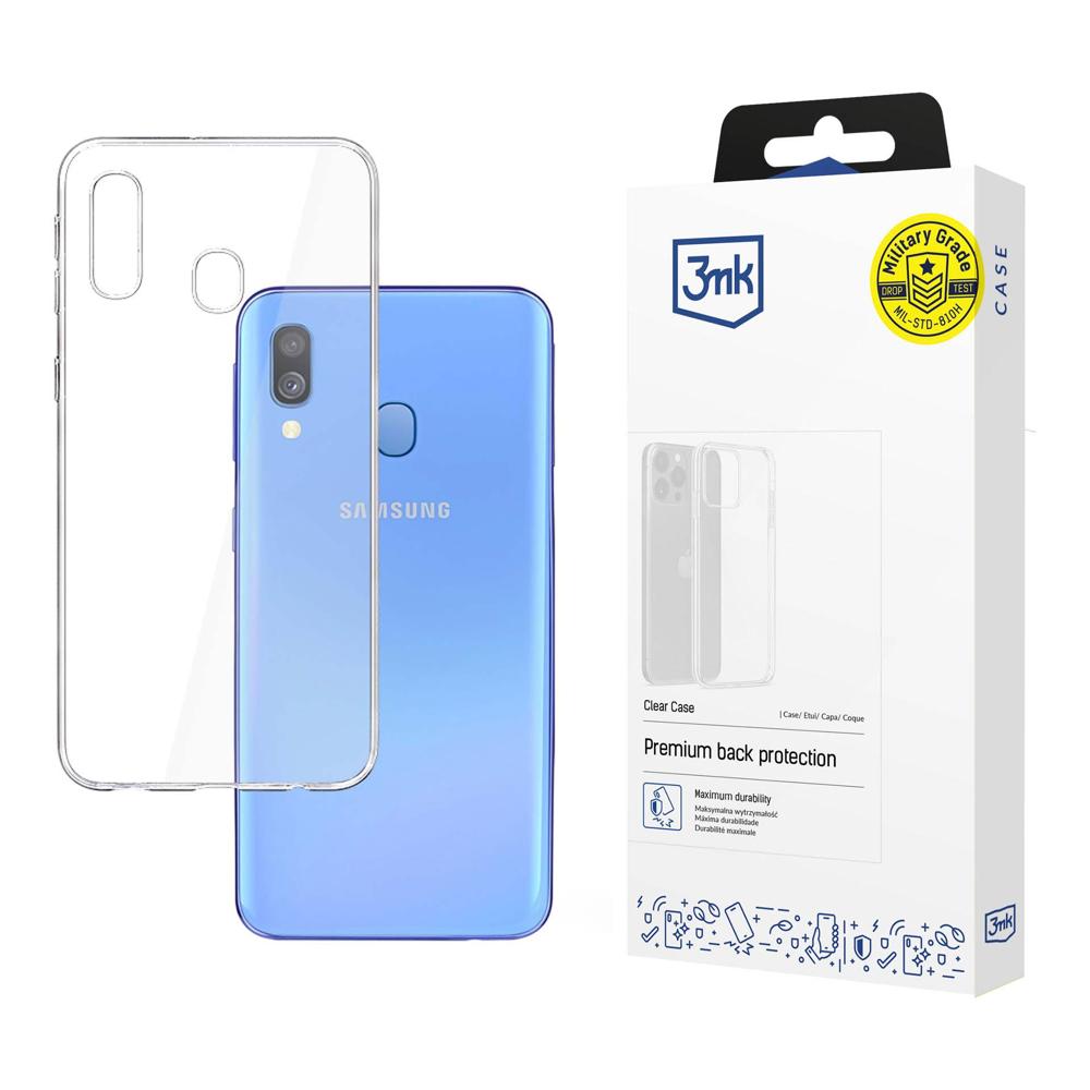 Dėklas telefonui Samsung Galaxy A40 - 3mk Skaidrus dėklas