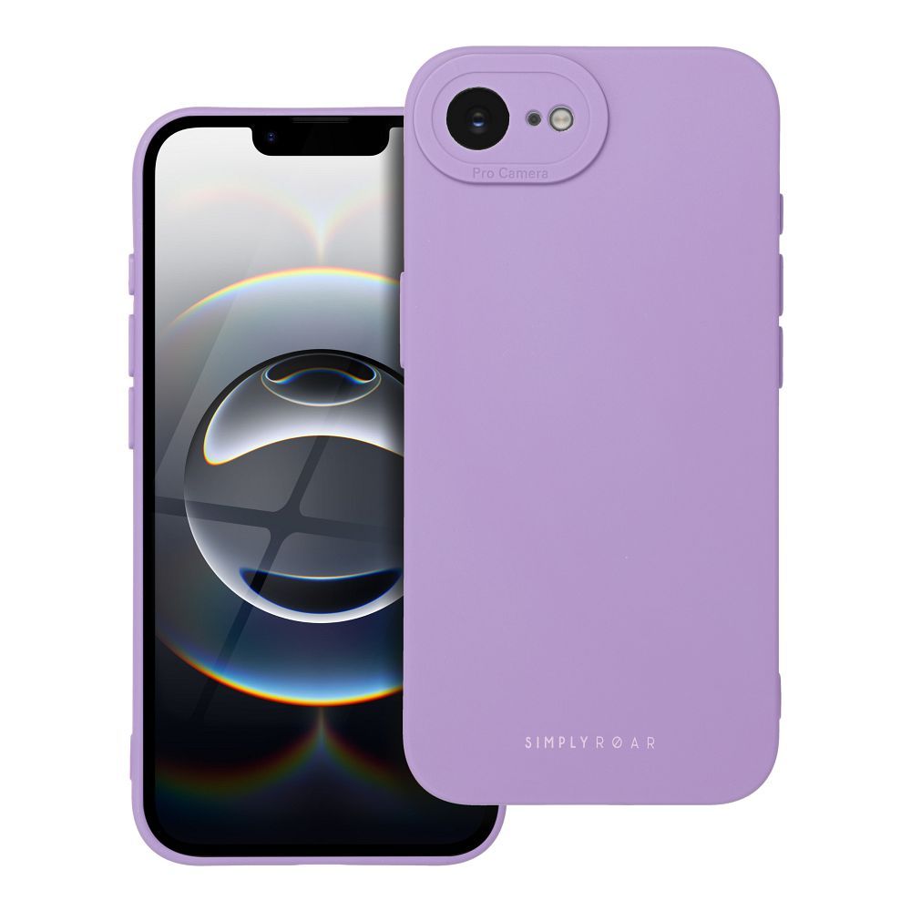 ROAR dėklas LUNA telefonui IPHONE 16e violetinis