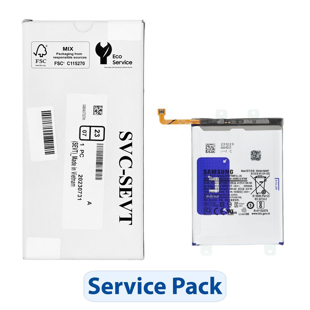 ServicePack baterija skirta SAMSUNG A15 A155F / A156B GH82-33639A