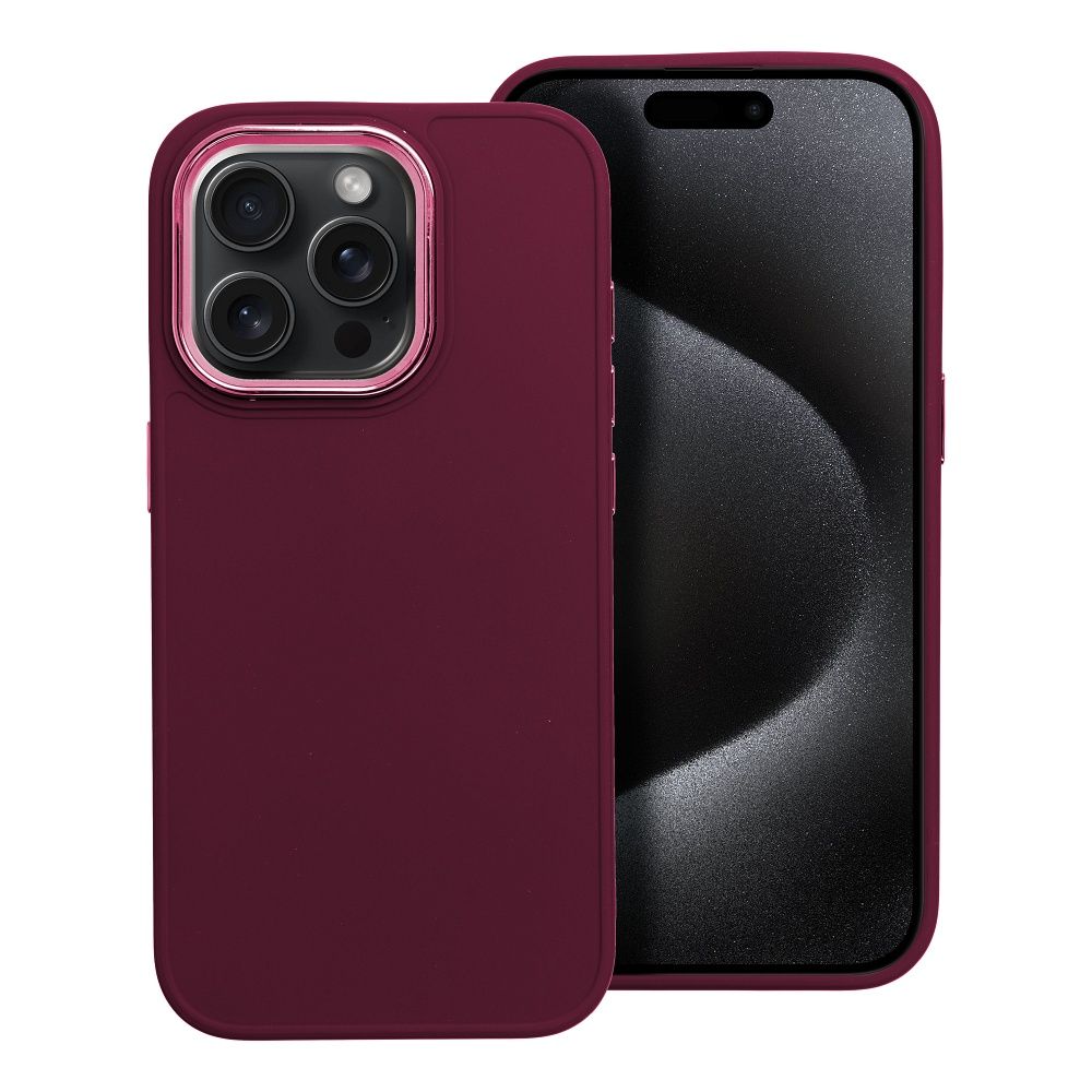 FRAME dėklas telefonui IPHONE 15 Pro violetinė