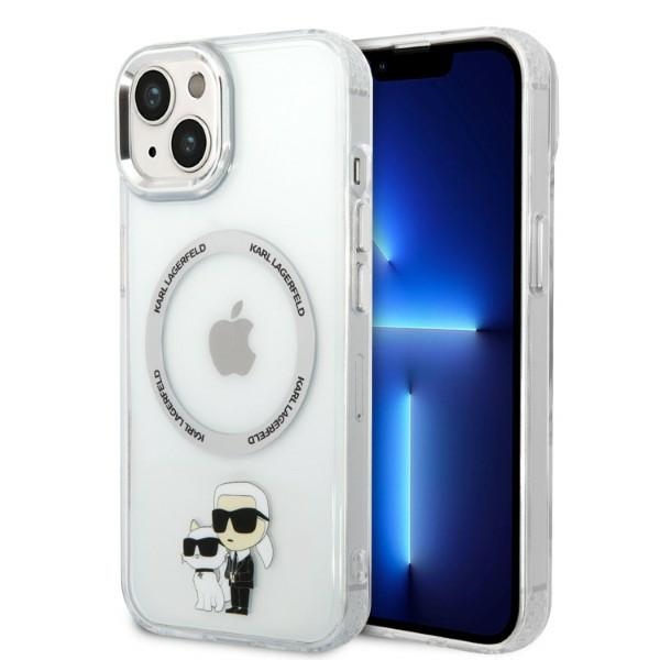 Karl Lagerfeld KLHMP14MHNKCIT iPhone 14 Plus 6.7" kietas dėklas transparent