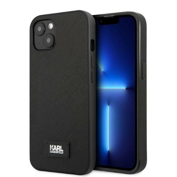 Karl Lagerfeld KLHCP13SSFMP2K kietasis dėklas iPhone 13 mini 5.4 - juodas