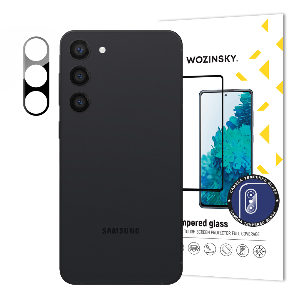 Wozinsky Full Camera Glass Samsung Galaxy S23+ apsauginis stiklas