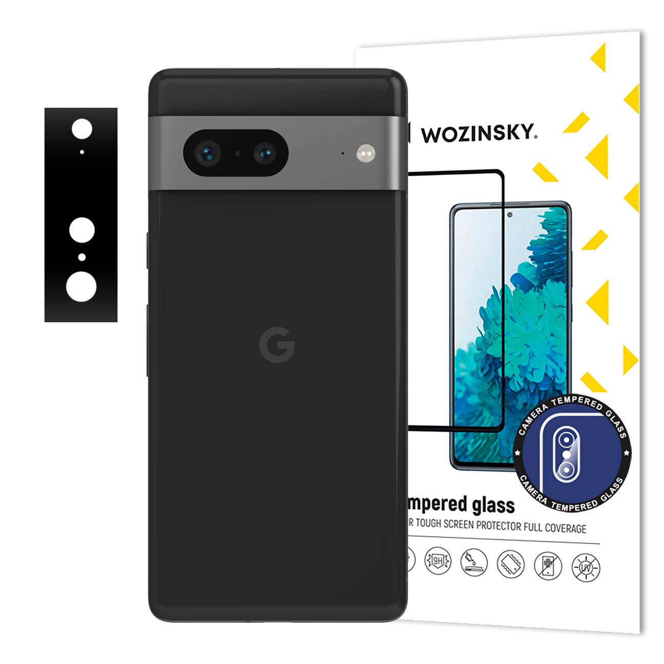Wozinsky pilnas apsauginis stiklas kamerai Google Pixel 7