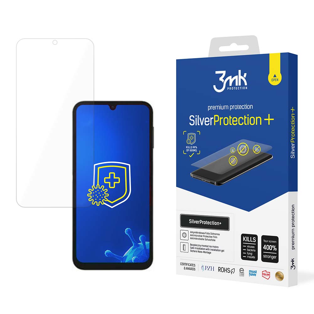 Samsung Galaxy A24 4G - 3mk SilverProtection+ apsauginis stiklas