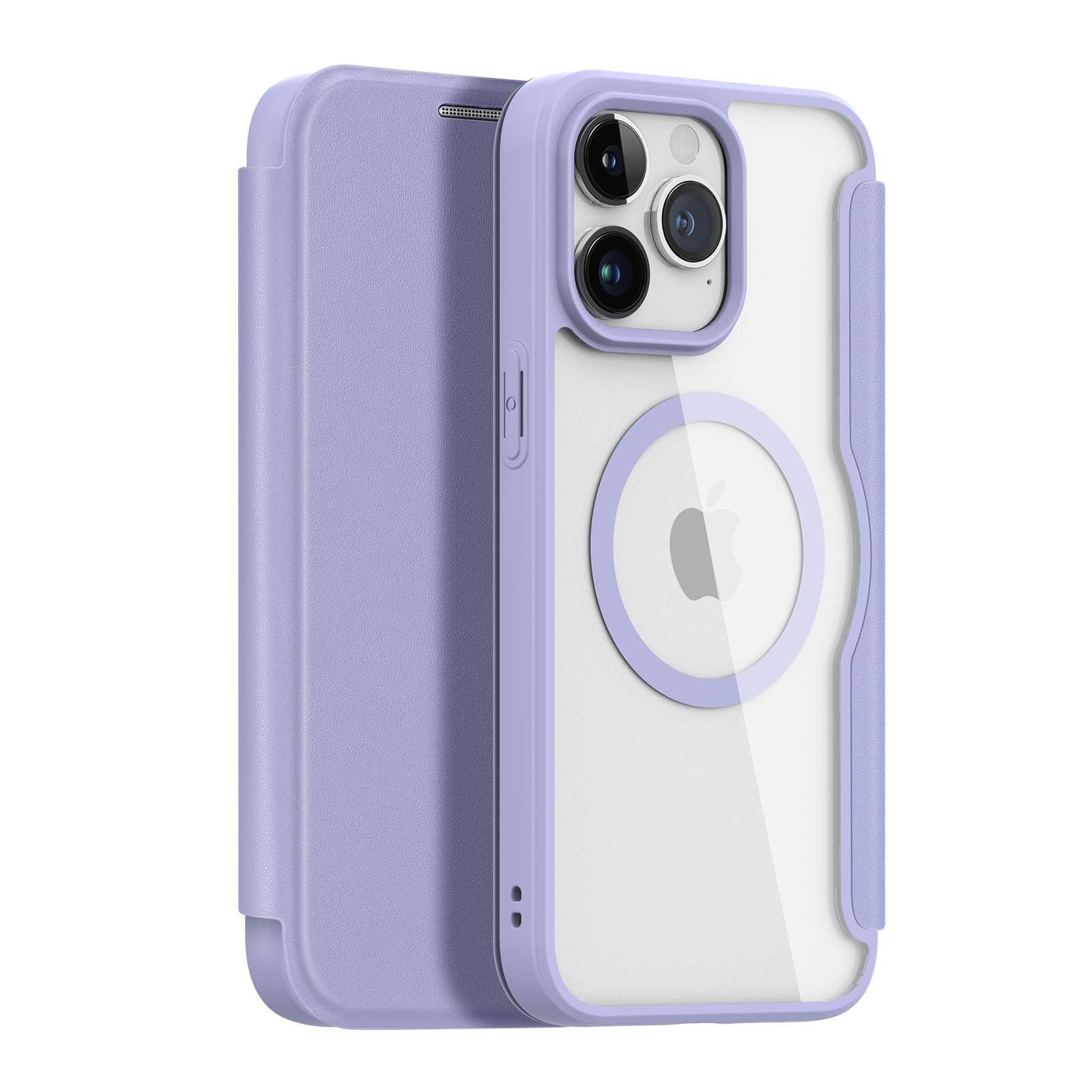 Dėklas Dux Ducis Skin X Pro Apple iPhone 15 Pro violetinis