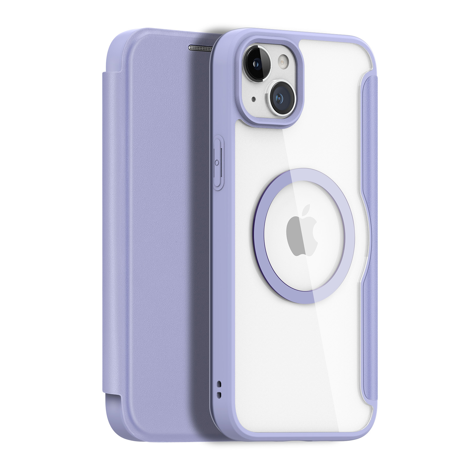Dėklas Dux Ducis Skin X Pro Apple iPhone 15 Plus violetinis