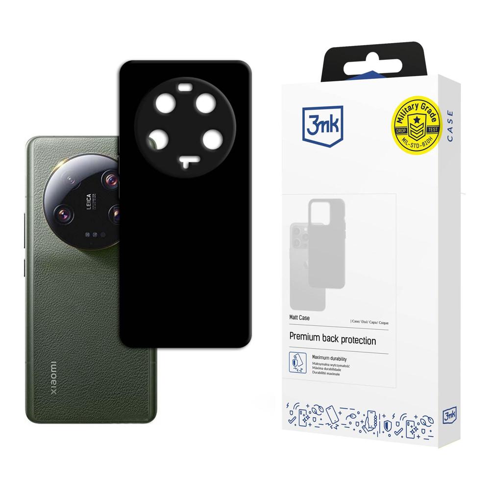 Xiaomi 13 Ultra 5G - 3mk Matinis dėklas juodas