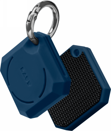 LAUT Huex Gems - apsauginis dėklas AirTag (tamsiai mėlyna)