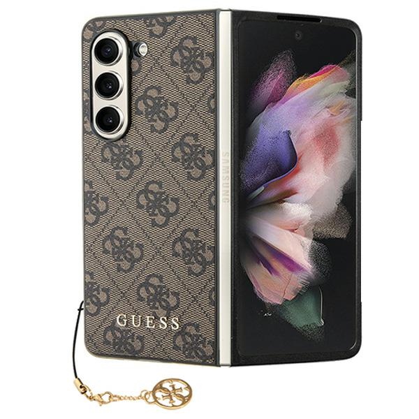 Dėklas telefonui Samsung Galaxy Z Fold5 (4G Charms Collection) – rudas