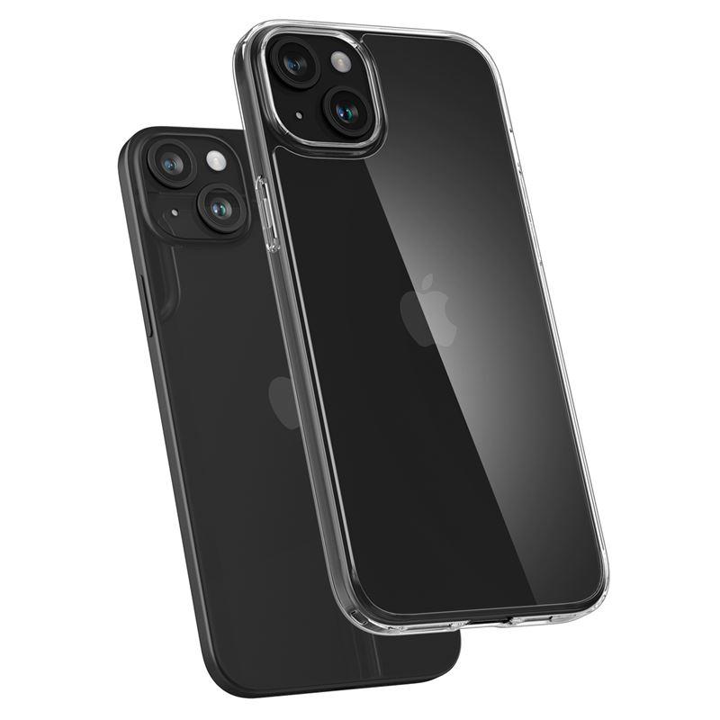 Spigen Airskin Hybrid dėklas telefonui iPhone 15 Plus - skaidrus