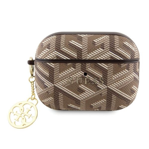 Guess GUAP2PGCE4CW dėklas AirPods Pro 2 - rudas GCube Charm