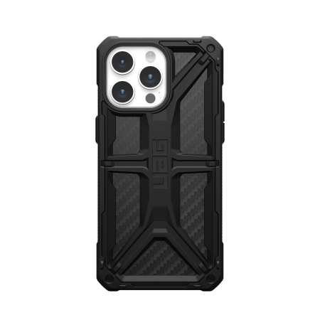 UAG Monarch dėklas telefonui iPhone 15 Pro Max – juodas anglies