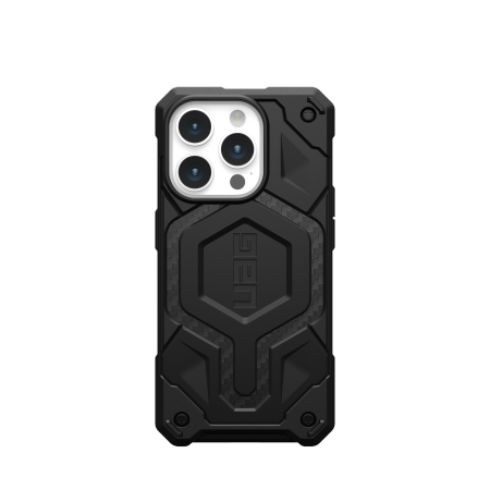 UAG Monarch Pro dėklas su MagSafe iPhone 15 Pro - juodas karbonas
