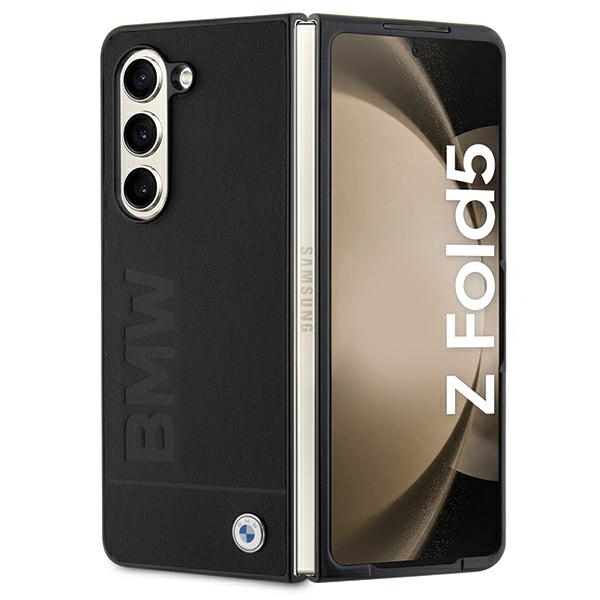 BMW parašo logotipas įspaudas dėklas telefonui Samsung Galaxy Z Fold 5 - juodas