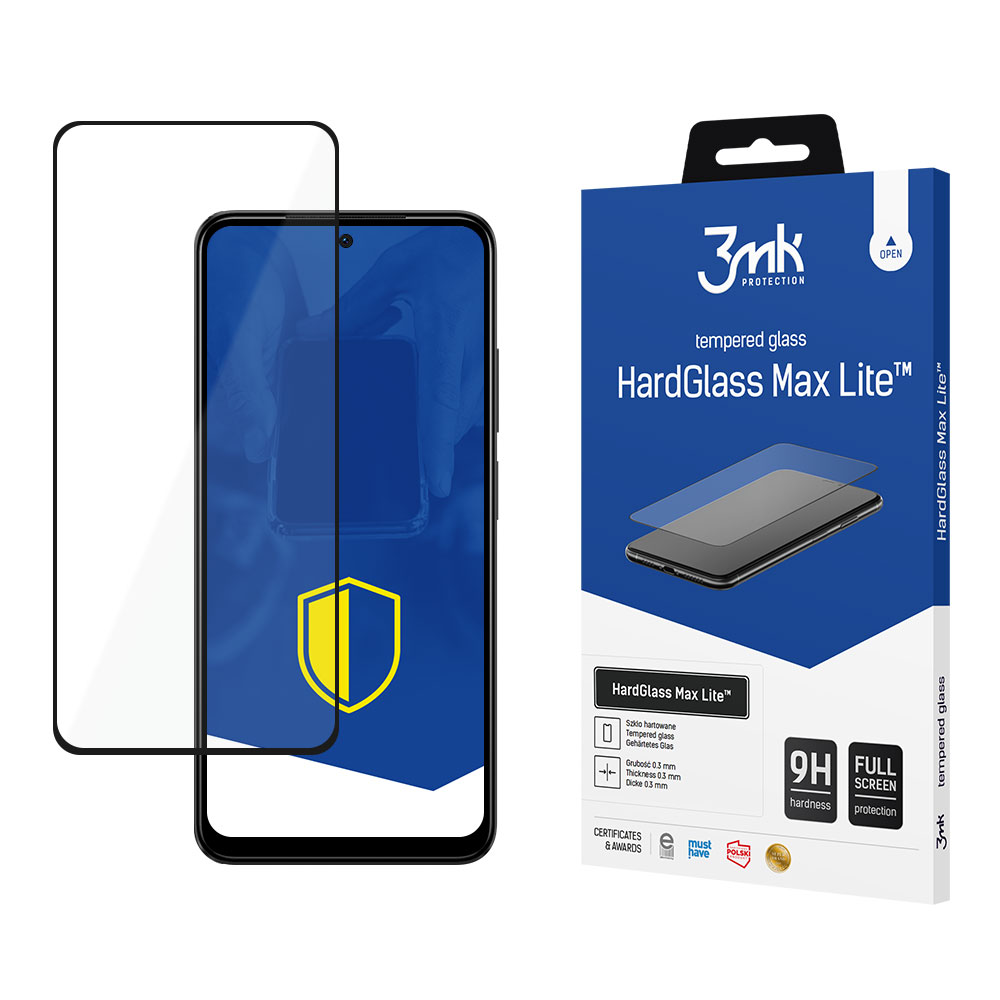 9H 3mk HardGlass Max Lite™ stiklas Xiaomi Redmi Note 12s