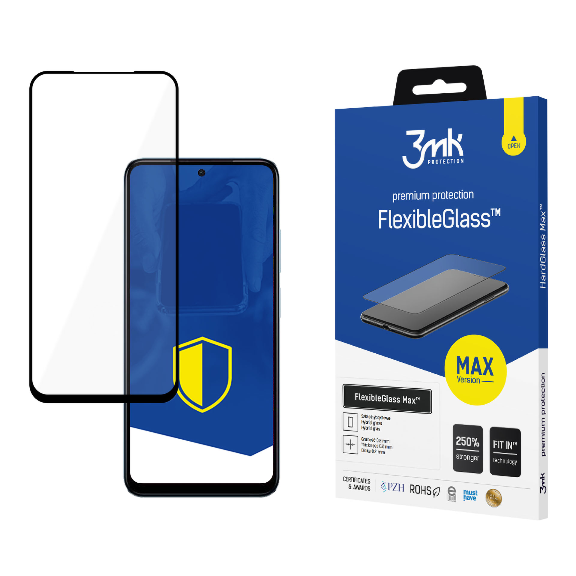 3mk FlexibleGlass Max™ hibridinis stiklas Xiaomi Redmi Note 12s