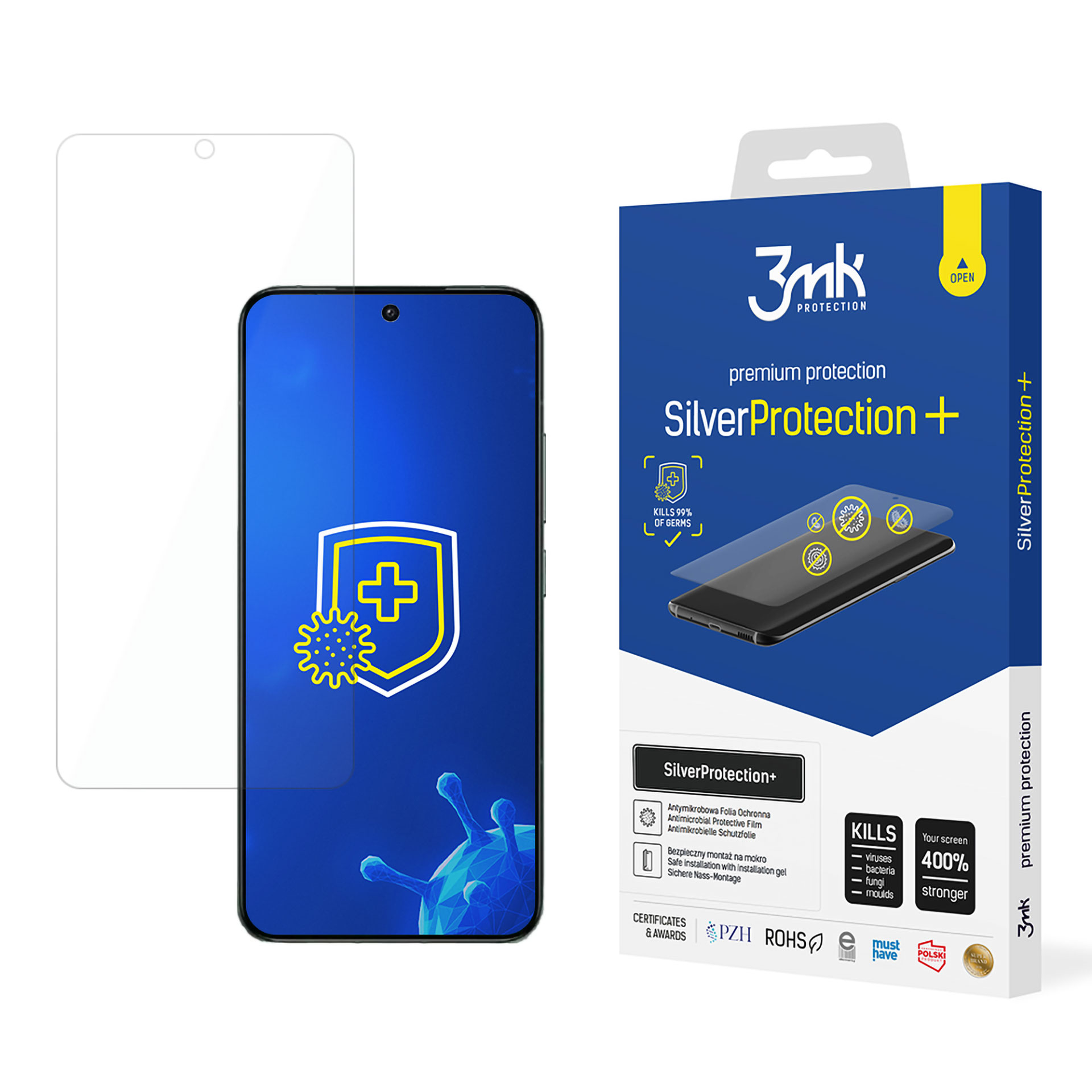 3mk SilverProtection+ apsauginė plėvelė Xiaomi 14 Pro