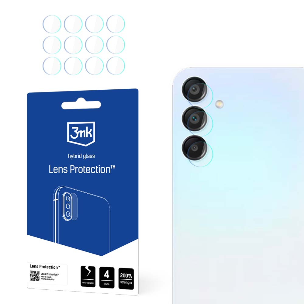 3mk Lens Protection™ hibridinis kameros stiklas Samsung Galaxy A15 5G