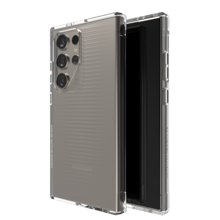 ZAGG dėklas telefonui Luxe Samsung Galaxy S24 Ultra - permatomas