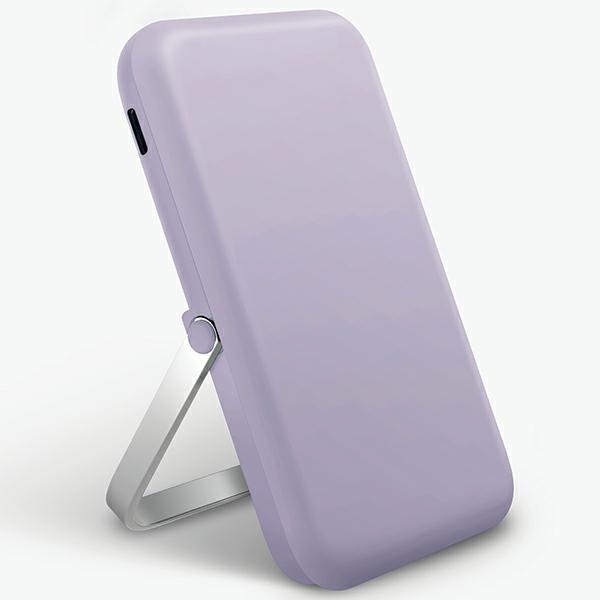 Magnetinė išorinė baterija Uniq Hoveo 5000mAh USB-C 20W PD (violetinė)