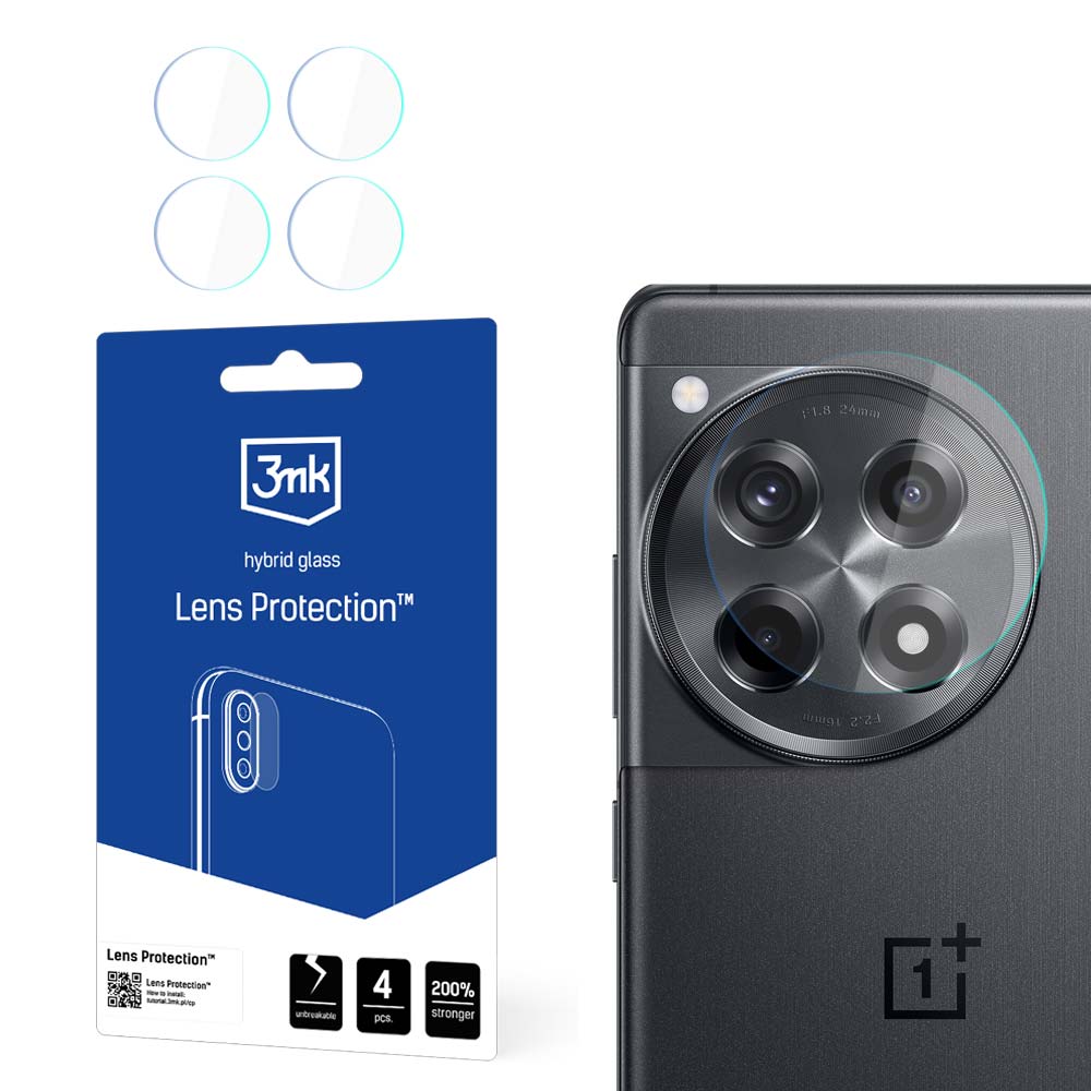 3mk Lens Protection™ hibridinis kameros stiklas OnePlus 12R