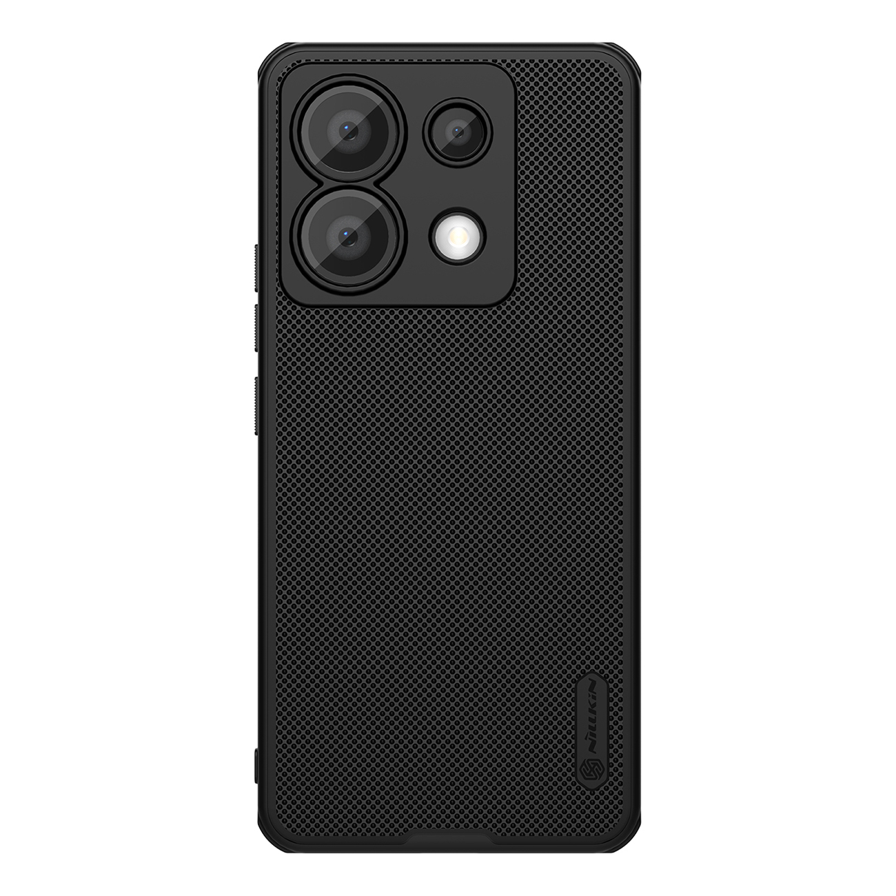 Nillkin Super Frosted Shield Pro dėklas Xiaomi Redmi Note 13 Pro 4G / Poco X6 5G - juodas