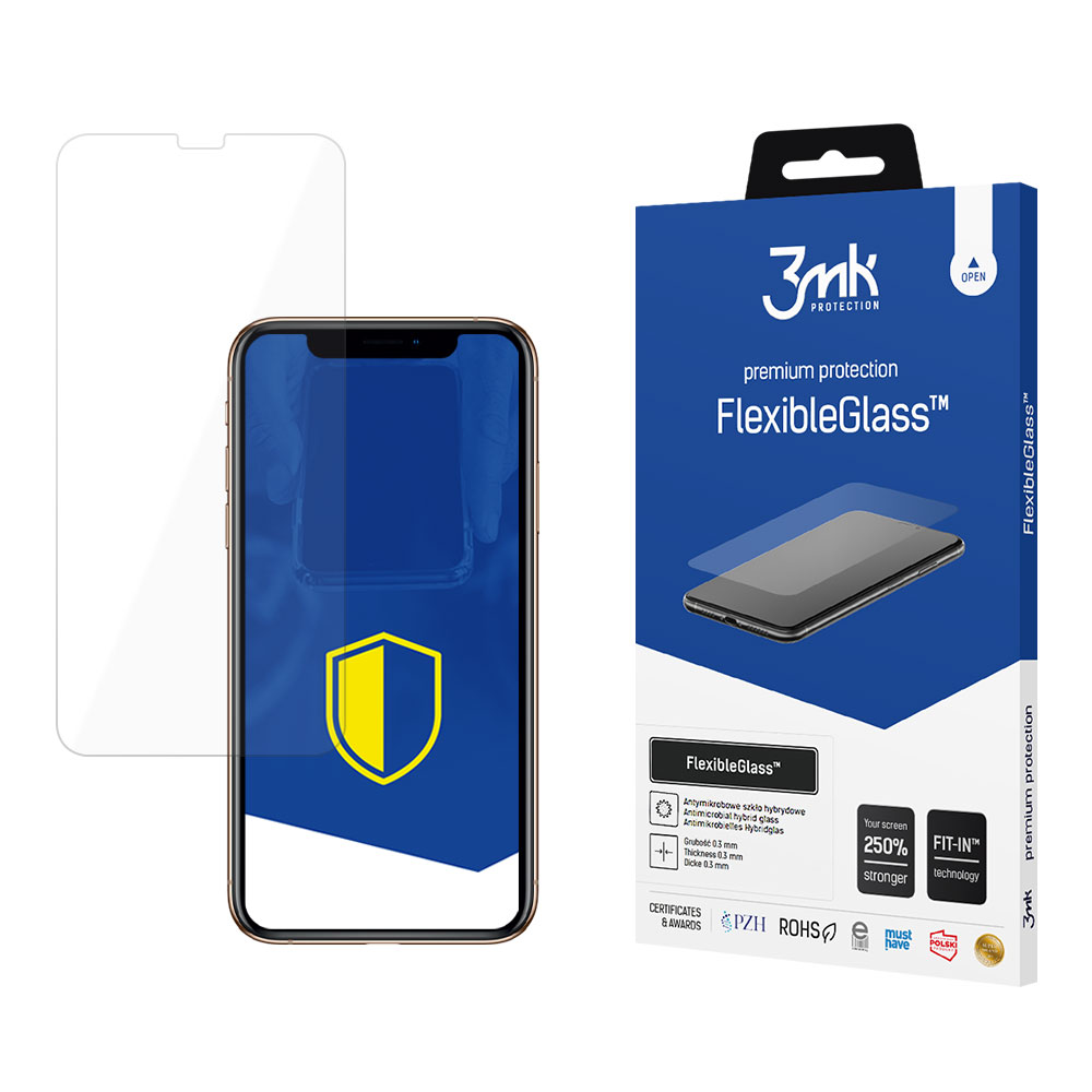 3mk FlexibleGlass™ hibridinis stiklas iPhone XS