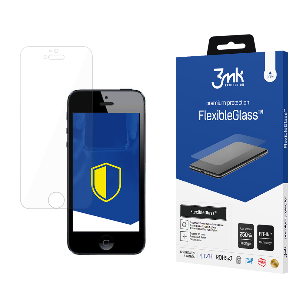 3mk FlexibleGlass™ hibridinis stiklas skirtas iPhone SE