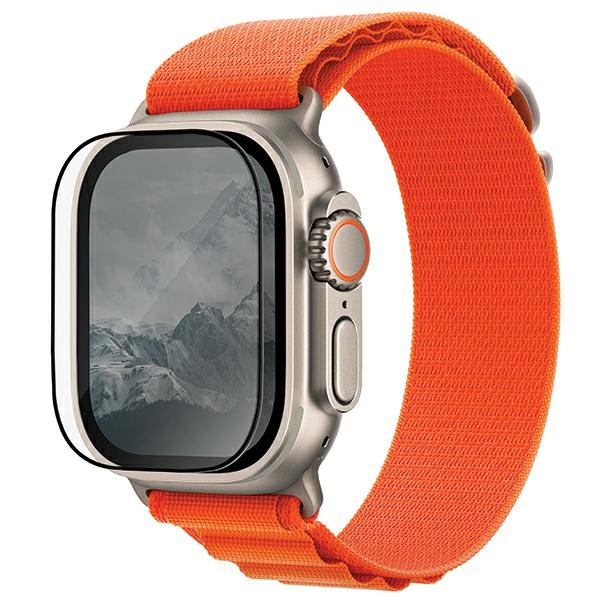 Uniq Optix Vivid stiklas Apple Watch Ultra 49mm su aplikatoriumi