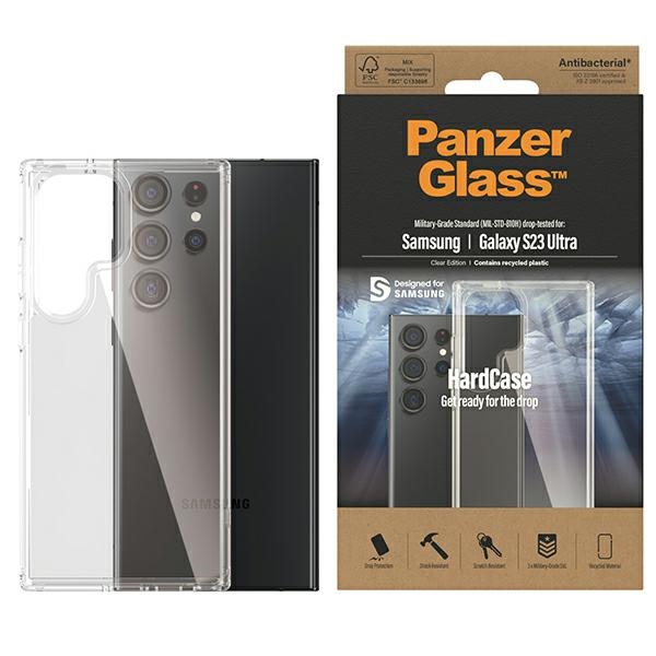 PanzerGlass ClearCase dėklas telefonui Samsung Galaxy S23 Ultra - skaidrus