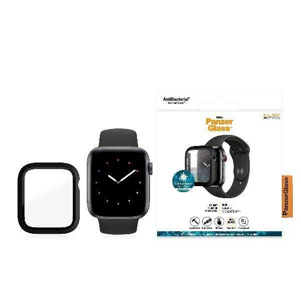 PanzerGlass Viso kūno laikrodžio dėklas Apple Watch 4/5/6/SE 44 mm - juodas