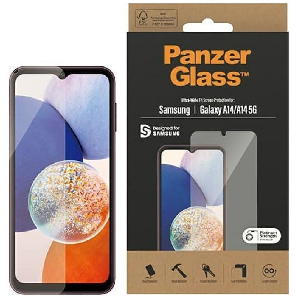 PanzerGlass itin platus apsauginis stiklas Samsung Galaxy A05s