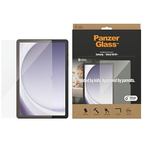 PanzerGlass itin platus apsauginis stiklas Samsung Galaxy Tab A9+