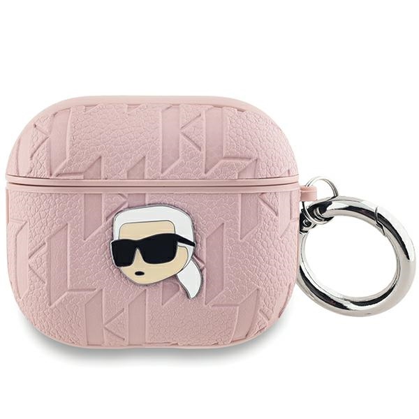 Karl Lagerfeld Monogram Karl Head dėklas AirPods 3 - rožinis
