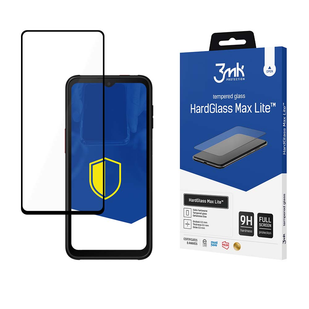 9H 3mk HardGlass Max Lite™ apsauginis stiklas Samsung Galaxy XCover 6 Pro