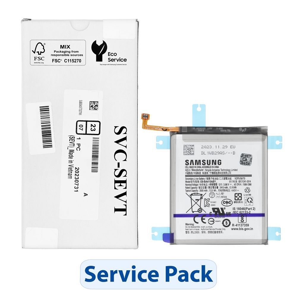 ServicePack baterija EB-BA415ABY skirta SAMSUNG A41 A415 GH82-22861A