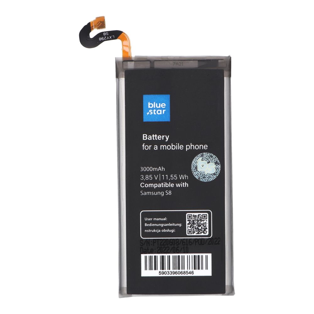 Baterija Samsung S8 3000 mAh Blue Star Premium