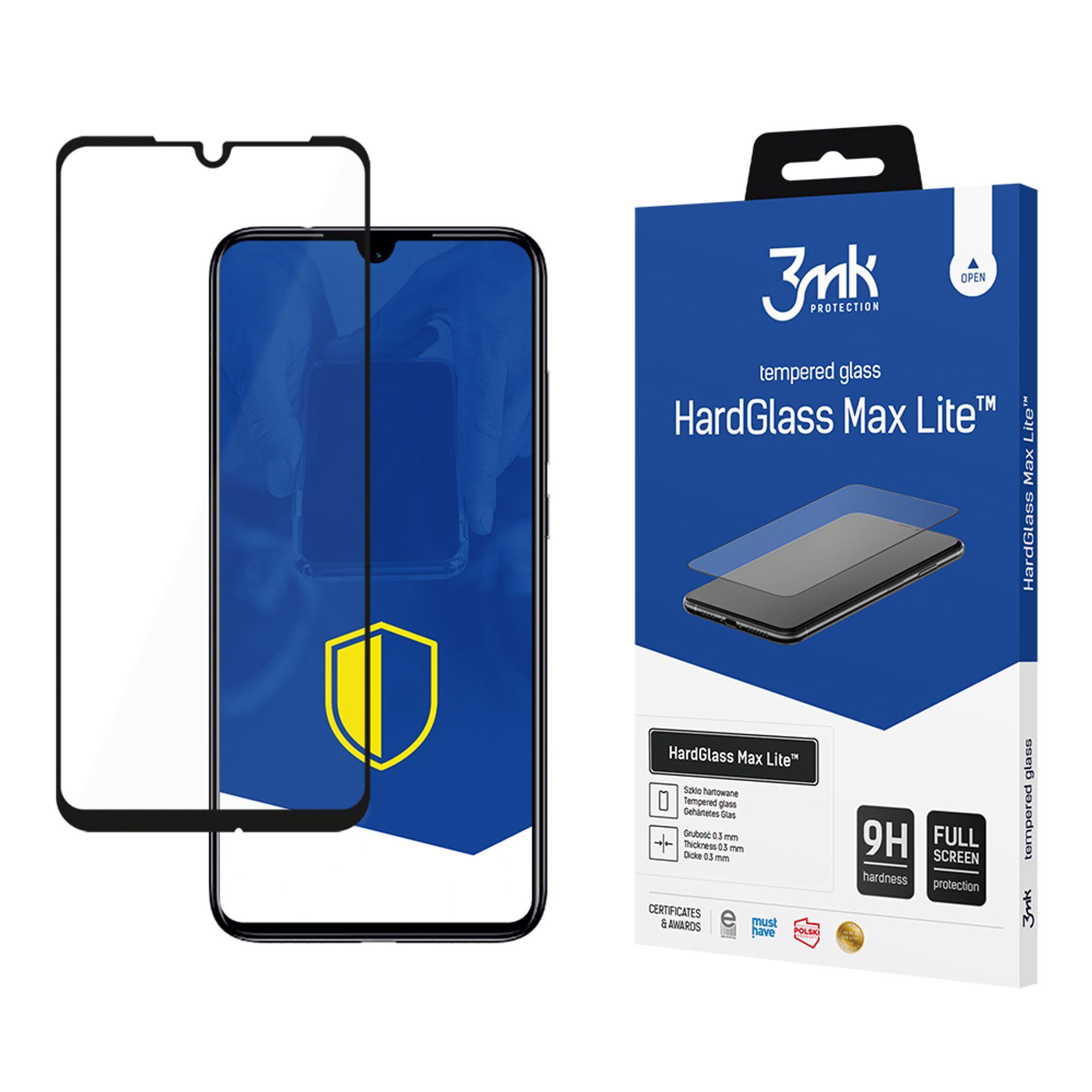9H 3mk HardGlass Max Lite™ stiklas Xiaomi Redmi Note 7