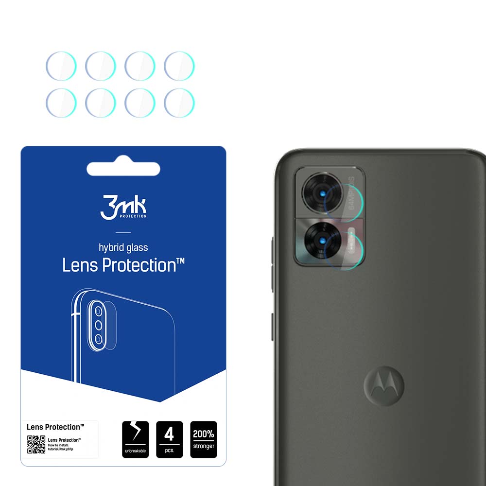 3mk Lens Protection™ hibridinis kameros stiklas Motorola Edge 30 Neo