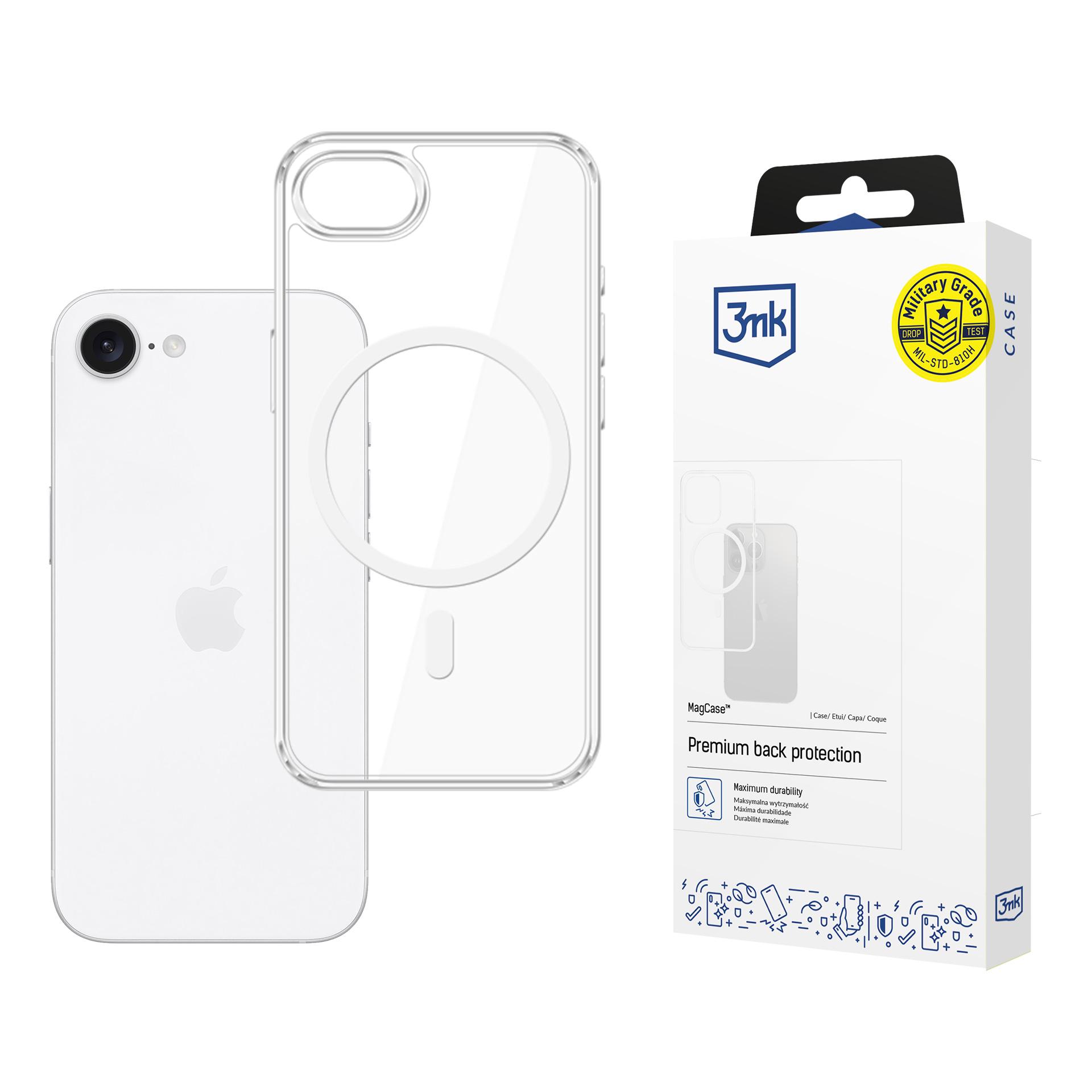 Dėklas 3mk Clear MagCase Apple iPhone 16e