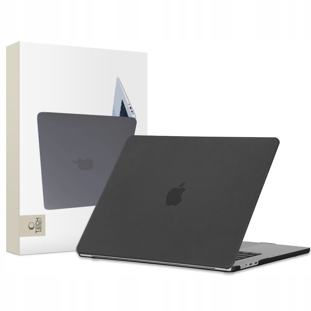 Tech-Protect SmartShell dėklas MacBook Air 13'' 2018-2020 - matinė juoda