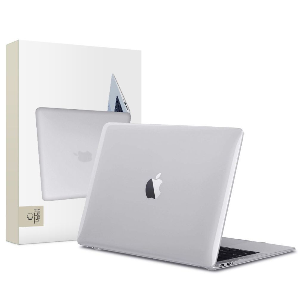 Tech-Protect SmartShell dėklas MacBook Air 13'' 2018-2020 - skaidrus