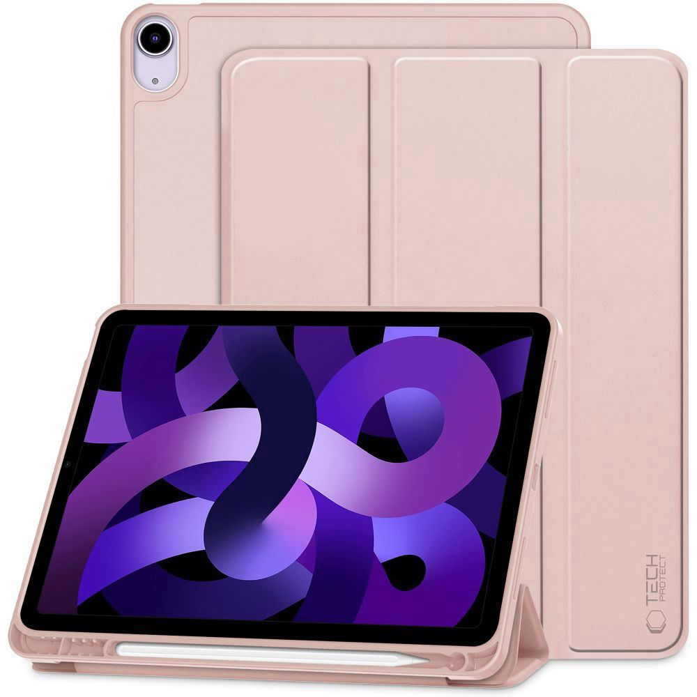 Tech-Protect SC Pen dėklas iPad Air 10.9" 2020-2022 / 11" 2024 - rožinis