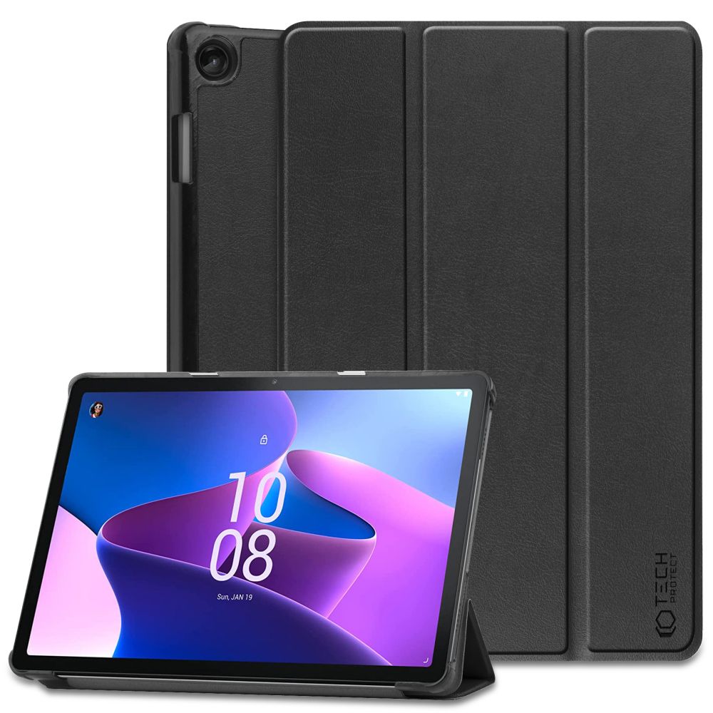 Tech-Protect SmartCase planšetiniam kompiuteriui Lenovo Tab M10 Plus (3rd gen.) 10.6" TB-125 / TB-128 - juodas